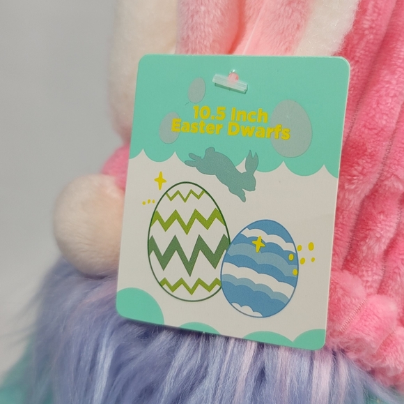 Easter Dwarf Pastel Plush Stuffed Toy - Picture 3 of 12